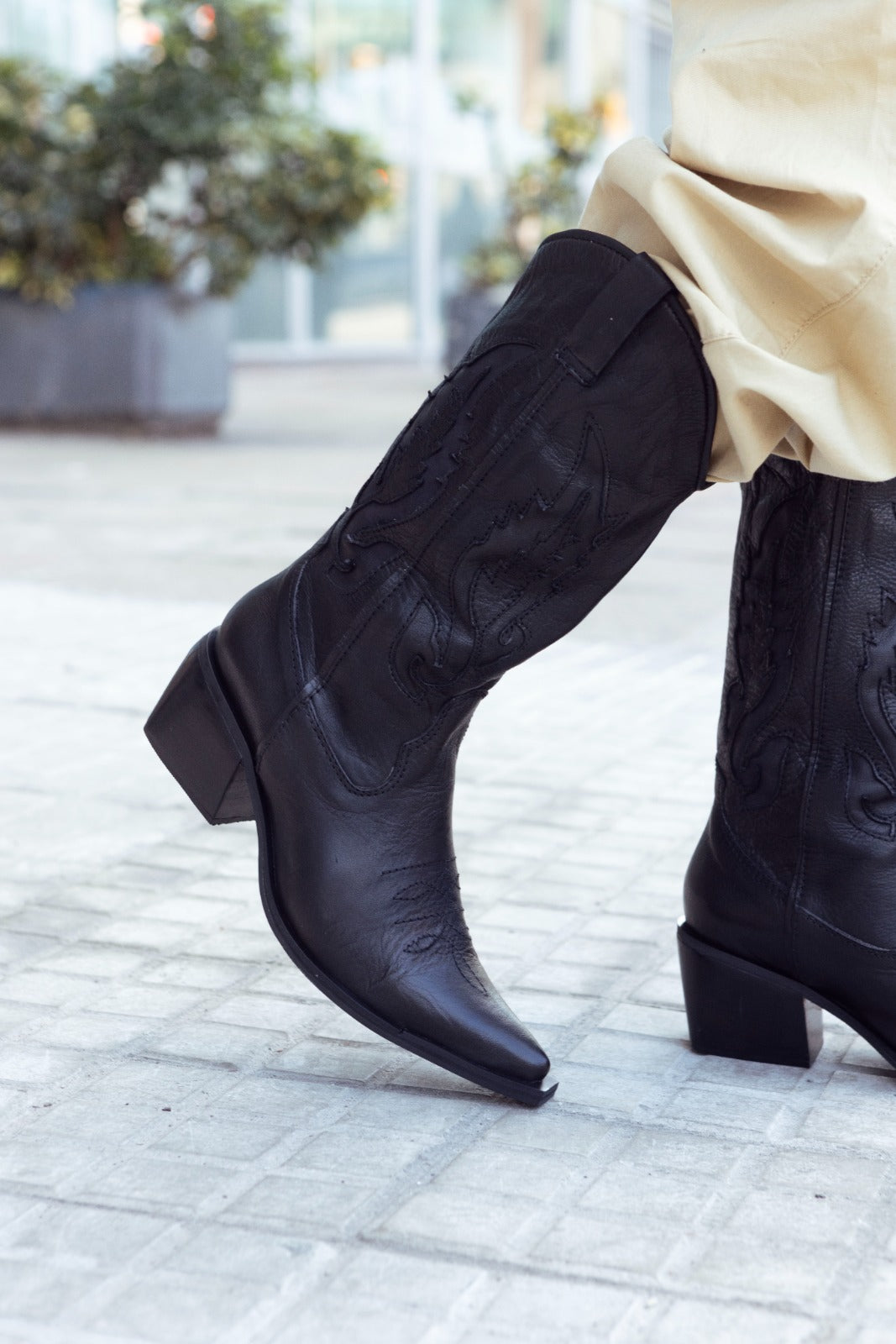 Teo Botas Cowboy Negras Mustang Botas Cowboy Mustang Bota Teo