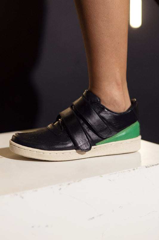 Sneaker Wild Negro y Verde